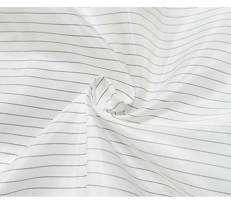 white antistatic fabric