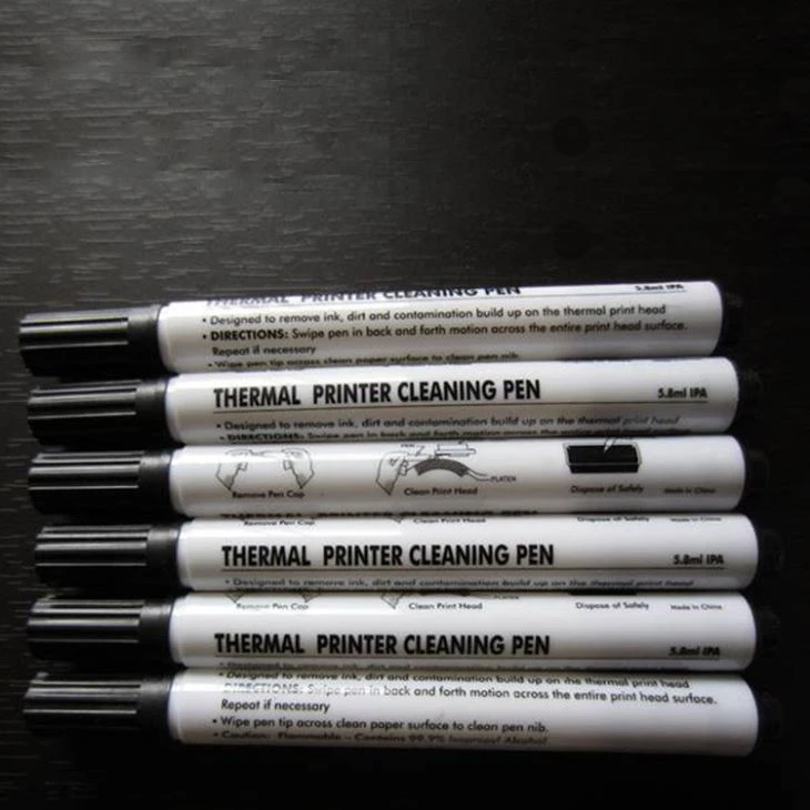 Thermal printer cleaning pen Thermal printer cleaning pen